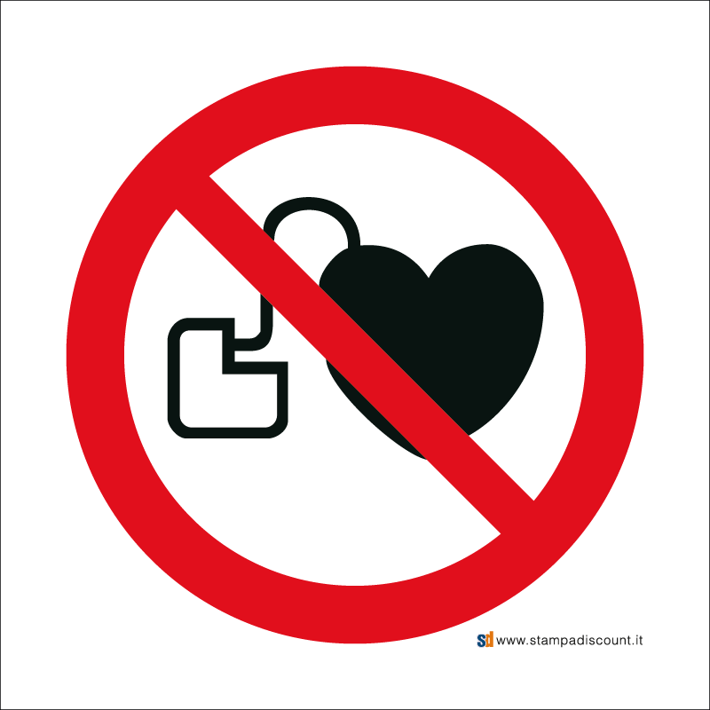 Vietato l’accesso ai portatori di stimolatori cardiaci attivi - Bordo Macchina