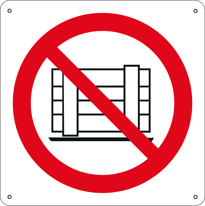 Vietato ostruire quadrato 