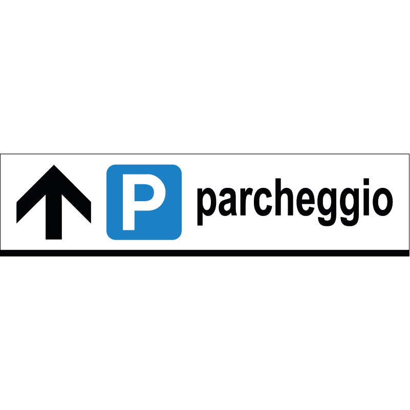 Parcheggio - freccia