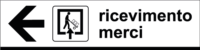 Ricevimento merci - freccia