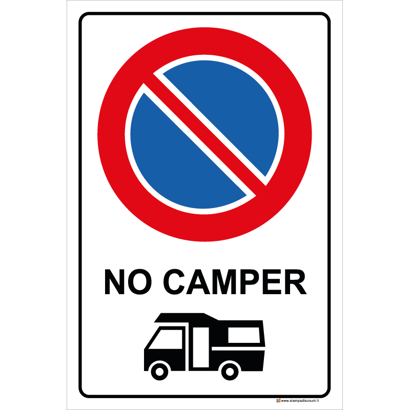 Divieto di sosta - No camper