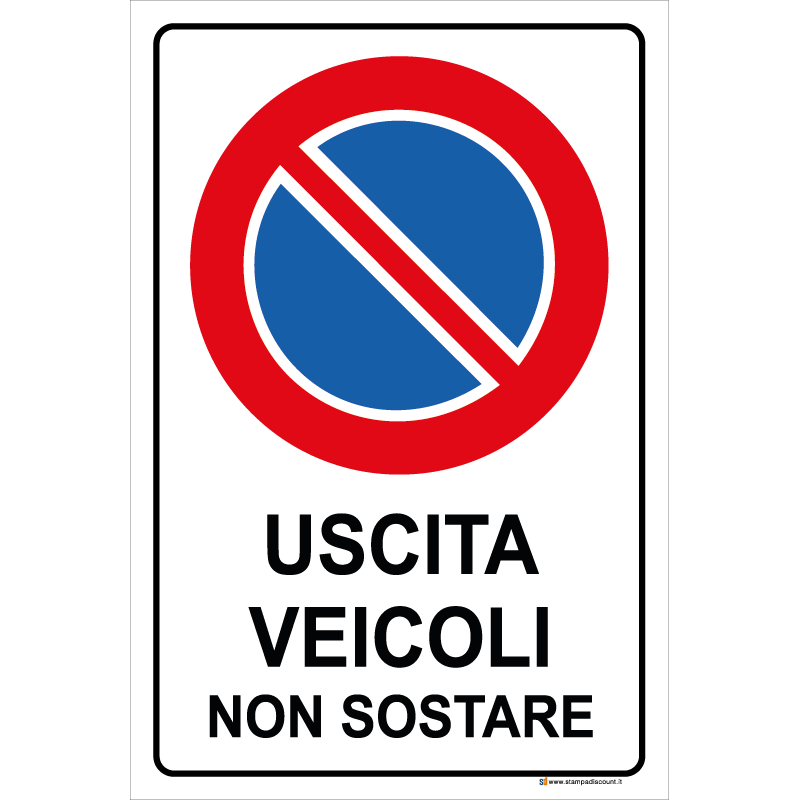 Uscita veicoli non sostare