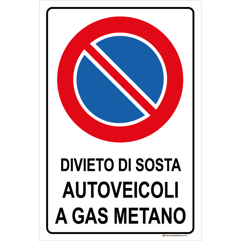 Divieto di sosta autoveicoli a gas metano