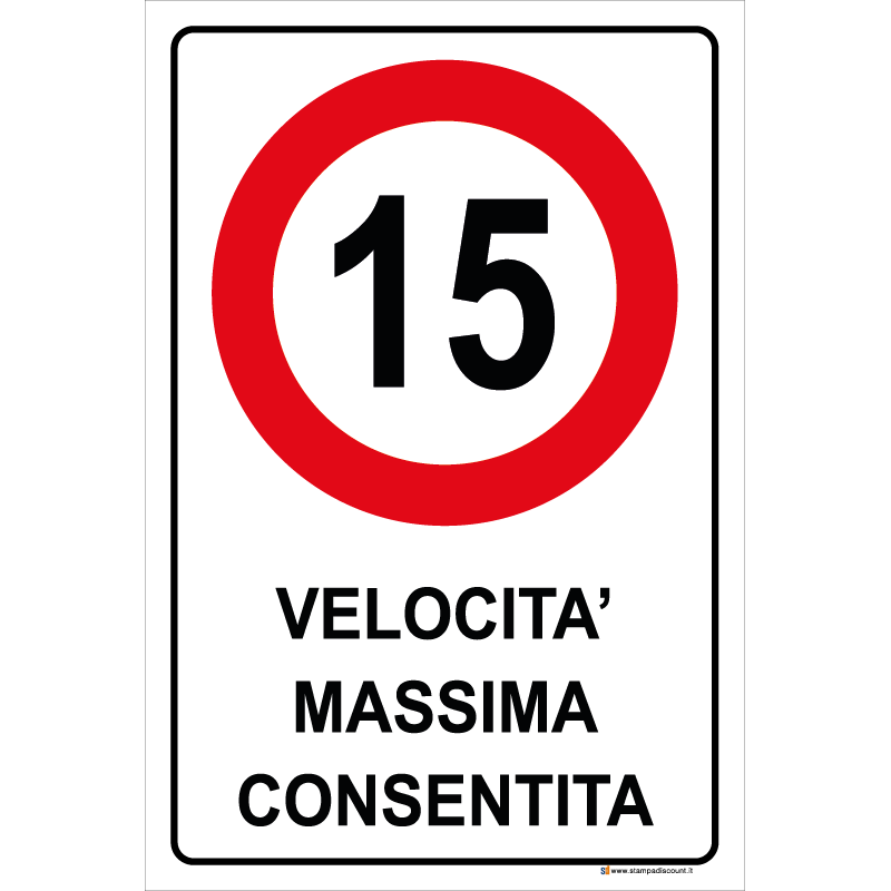 Velocità massima consentita - 15