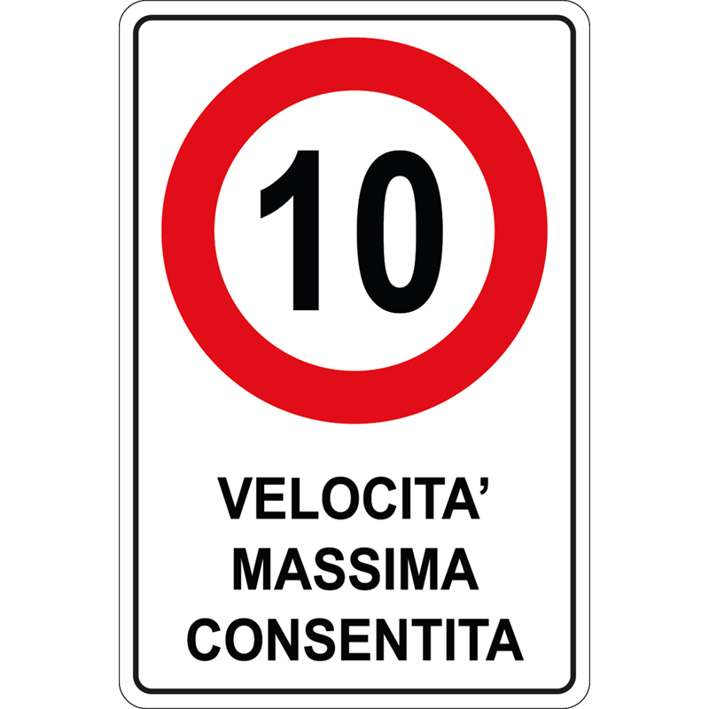 Velocità massima consentita - 10
