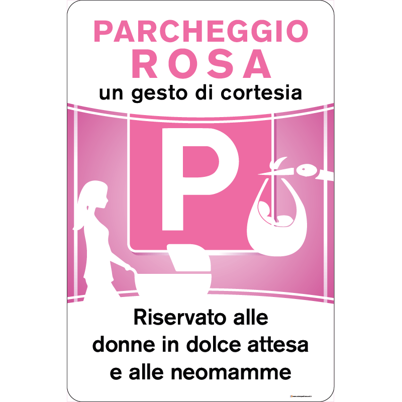 Parcheggio Rosa - Un gesto di cortesia