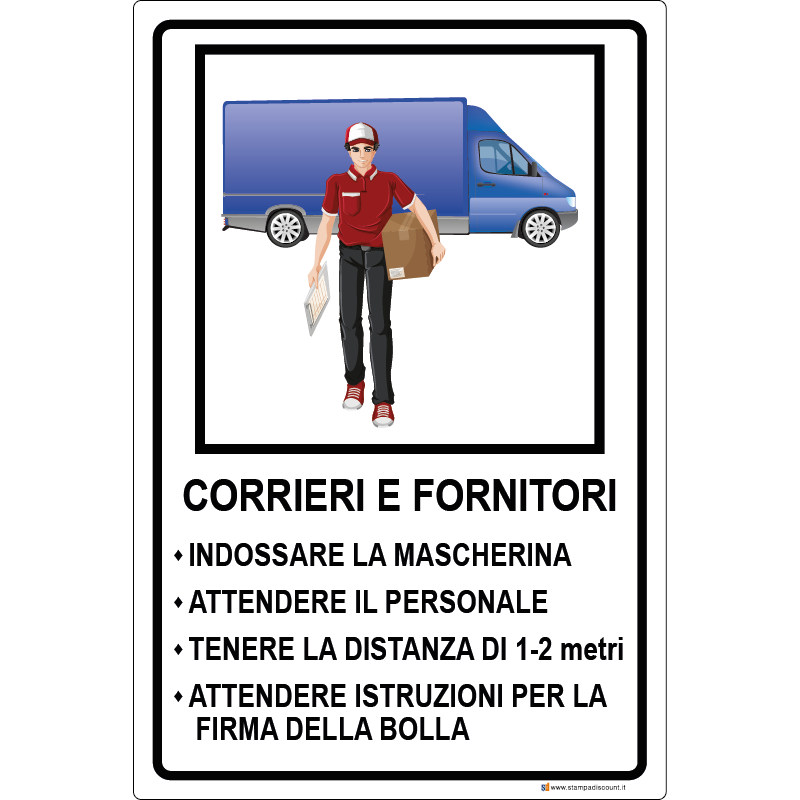 Corrieri e fornitori - cod. 700018