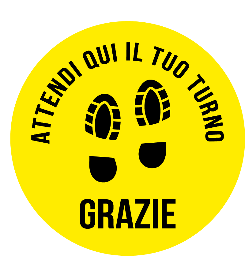 Attendi qui il tuo turno - Grazie - Orme - Giallo - cod. 700214