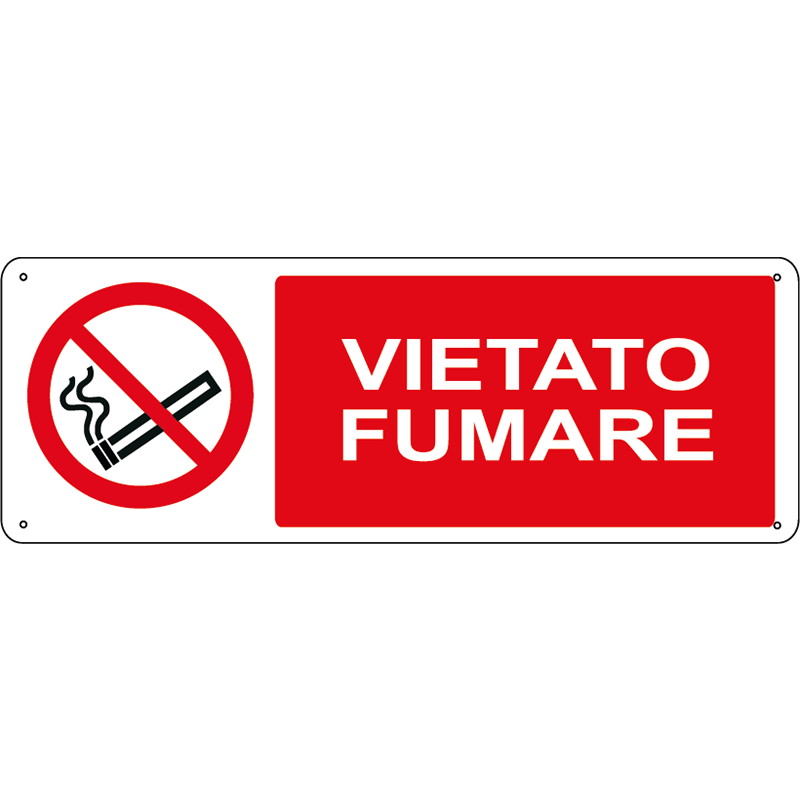 Vietato fumare orizzontale