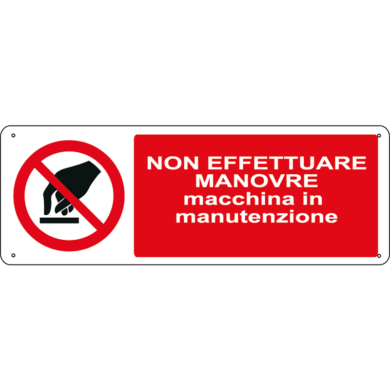 Non effettuare manovre macchina in manutenzione orizzontale