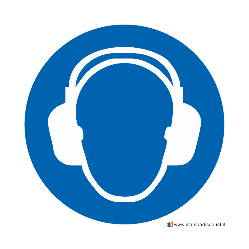 Obbligatorio indossare la protezione dell'udito - Bordo Macchina