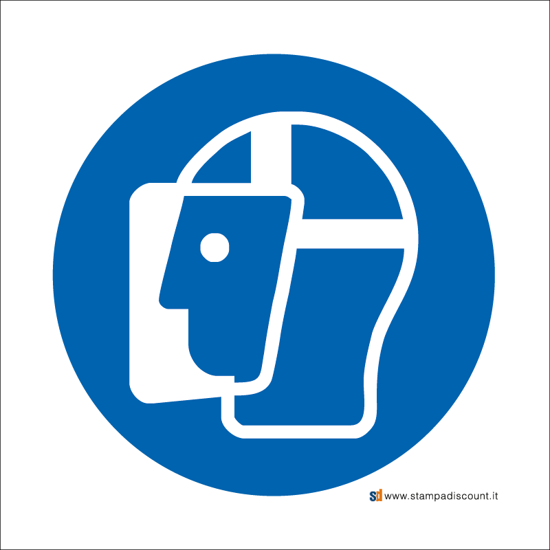 Obbligatorio indossare lo schermo protettivo - Bordo Macchina