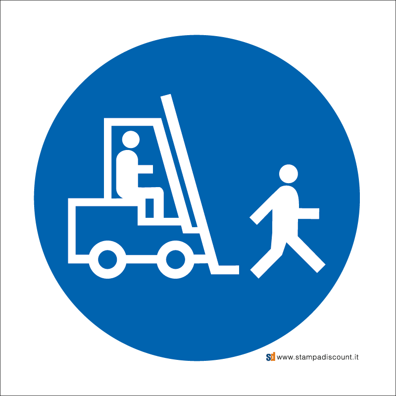 Obbligo ai carrelli di procedere a passo d'uomo - Bordo Macchina