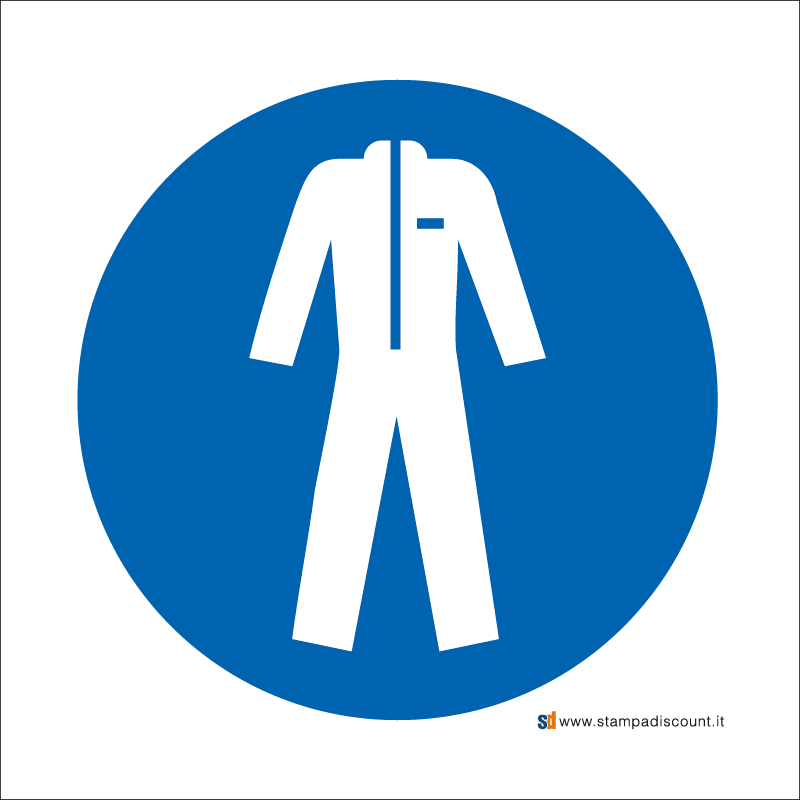 Obbligatorio indossare gli indumenti protettivi - Bordo Macchina