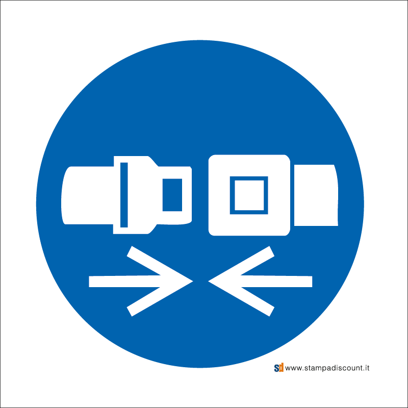 Obbligatorio allacciare la cintura di sicurezza - Bordo Macchina