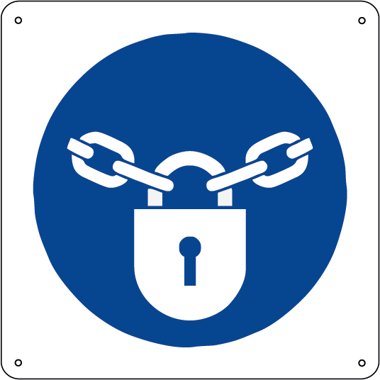 Obbligatorio tenere chiuso quadrato