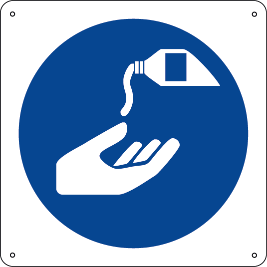 Obbligatorio usare la crema barriera quadrato