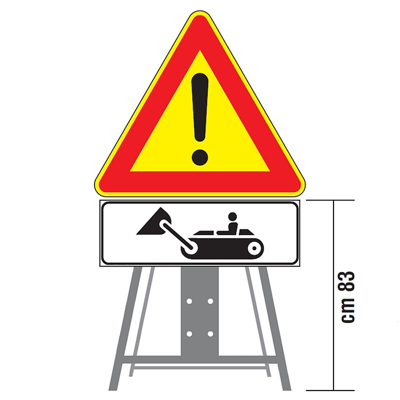 Cavalletto tipo 2 fronte