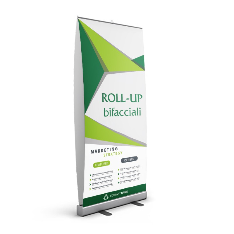 roll up classico bifacciale