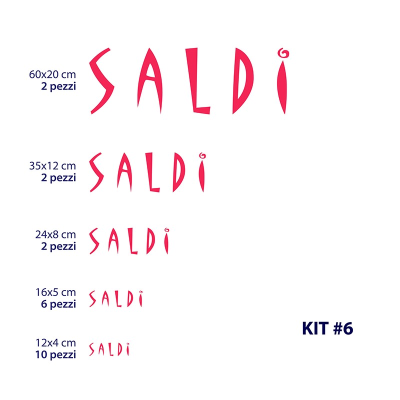 kit saldi #6