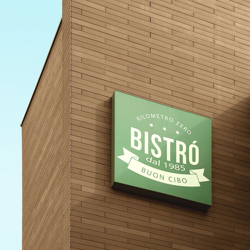 Insegna Luminosa Monofacciale