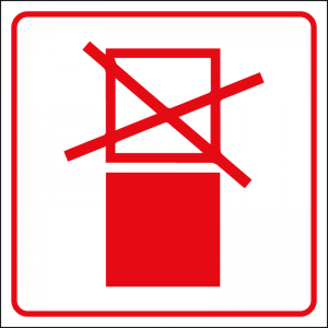 Simbolo Non sovrapporre