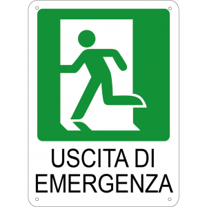 Uscita di emergenza verticale