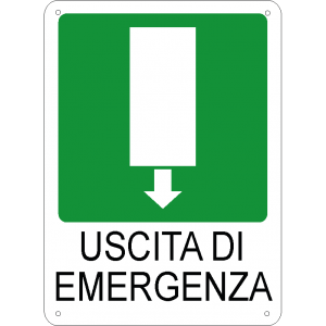 Uscita di emergenza verticale