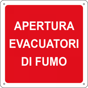 Apertura Evacuatori di fumo
