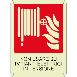 Non usare su impianti elettrici in tensione verticale luminescente