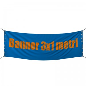 banner tessuto pvc 550gr 3x1 metri
