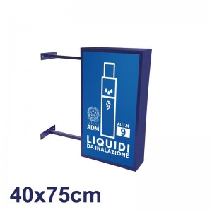 Insegna per Tabacchino 40x75 cm - ADM - LIQUIDI DA INALAZIONE