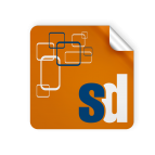 Etichette Chiudi Busta Quadrate