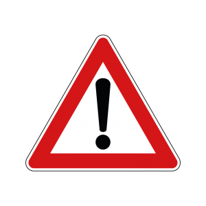 00000035 - Segnale di pericolo - Altri pericoli - Figura 35