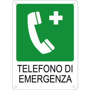 Telefono di emergenza verticale