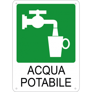 Acqua potabile verticale