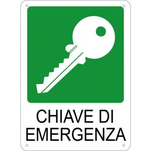 Chiave di emergenza verticale