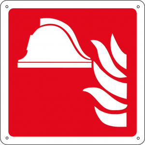 Attrezzature antincendio quadrato