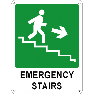 Emergency stairs