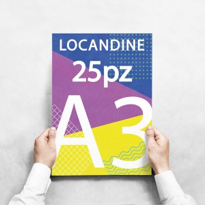 Locandine A3 - 25 copie