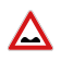 00000001 - Segnale di pericolo - Strada deformata - Figura 1