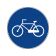 00000090 - Segnale di obbligo generico - Pista ciclabile - Figura 90