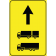 Segnale Per Cantieri Mobili - Preavviso di direzione autocarri consigliata - Figura 410A - Cod. 000410Adritto
