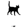 Gatto - Adesivo - cod. 00700111