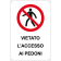 Vietato l'accesso ai pedoni