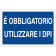 E' obbligatorio utilizzare i DPI - cod. 140050