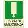 Uscita di Emergenza verticale luminescente