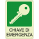 Chiave di emergenza verticale luminescente