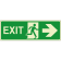Exit destra orizzontale luminescente