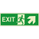 Exit salita destra orizzontale luminescente